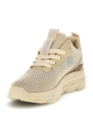 Beige Turnschuhe aus atmungsaktivem Mesh Canguro CA1267