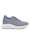 Sneakers azzurre in tessuto traspirante con zeppa Inblu 485IN