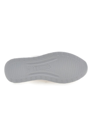 Sneakers tortora in tessuto traspirante con zeppa Inblu 485IN