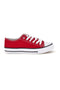 Sneakers rosso in tela stringate basse 2t2l 8011