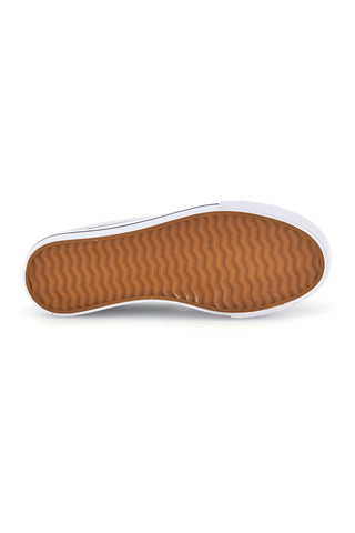 Sneakers bianco in tela stringate alte 2t2l 8012