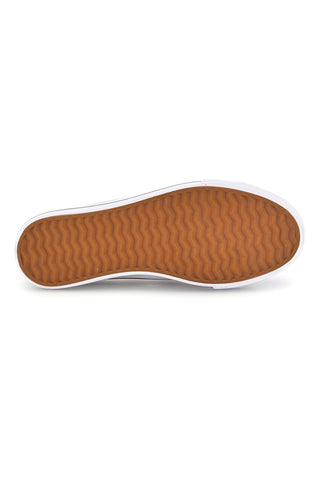 Sneakers bianche in tela con trama ricamata traforata con lacci 2T2L 8013