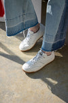 Sneakers da donna bianco in pelle Pittarello capsule Grace