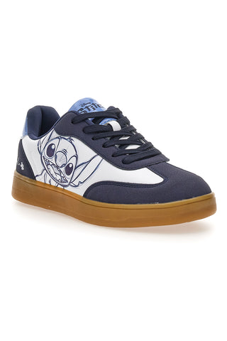 Blaue Sneakers mit Stitch-Grafik und Karamellsohle Disney D6020176S