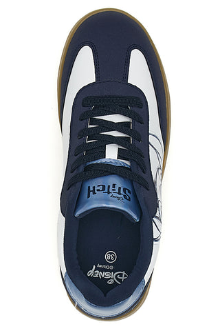 Blaue Sneakers mit Stitch-Grafik und Karamellsohle Disney D6020176S