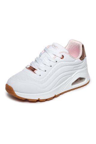 Sneakers bianche Skechers Uno Gen1 Shimmer Wave
