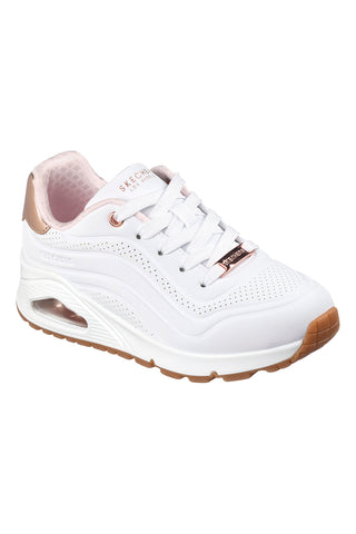 Sneakers bianche Skechers Uno Gen1 Shimmer Wave