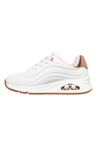 Sneakers bianche Skechers Uno Gen1 Shimmer Wave