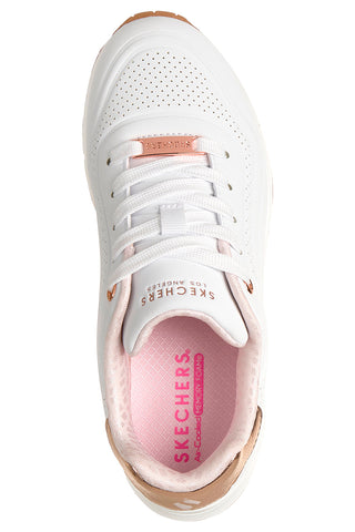 Sneakers bianche Skechers Uno Gen1 Shimmer Wave