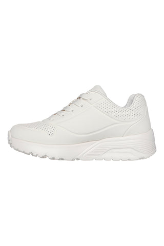 Sneakers beige lavabili in lavatrice Skechers Uno Lite Metallic Love
