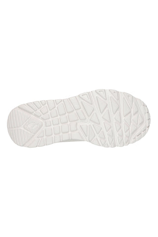 Sneakers beige lavabili in lavatrice Skechers Uno Lite Metallic Love