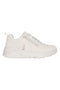 Sneakers beige con zip laterale lavabili in lavatrice Skechers Uno Lite Easy Zip