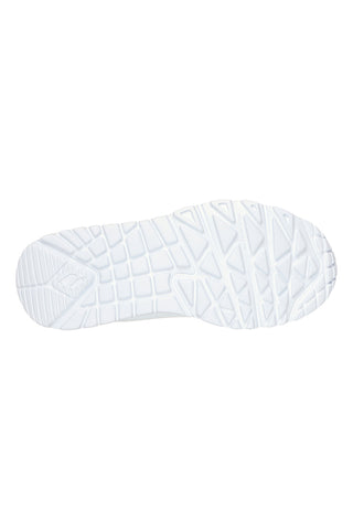 Sneakers rosa con zip laterale lavabili in lavatrice Skechers Uno Lite Easy Zip