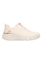 Sneakers bianche in tessuto lavabili in lavatrice Skechers Bobs Arch Fit Elev8