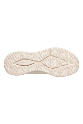 Sneakers bianche in tessuto lavabili in lavatrice Skechers Bobs Arch Fit Elev8