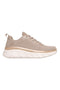 Sneakers beige in tessuto lavabili in lavatrice Skechers Bobs B Flex Hi Flying Hi