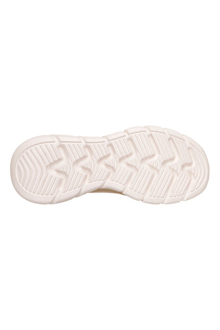 Sneakers beige in tessuto lavabili in lavatrice Skechers Bobs B Flex Hi Flying Hi