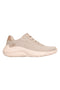 Sneakers beige in tessuto lavabili in lavatrice Skechers Bobs Squad Waves Current Look
