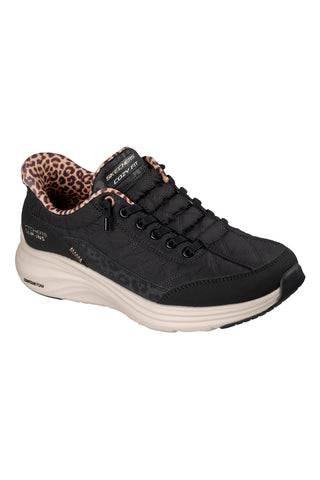 Sneakers nere lavabili in lavatrice Skechers Contour Foam Leopard Dream