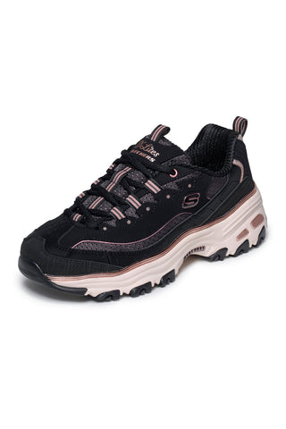 Sneakers nere Skechers D'Lites Chrome Wave