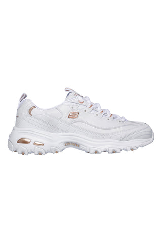 Sneakers bianche Skechers D'Lites Fresh Start