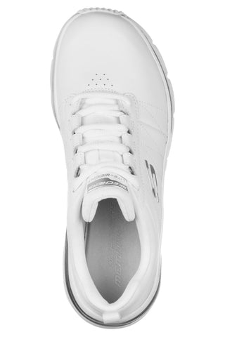 Sneakers bianche in pelle Skechers Fashion Fit Effortless