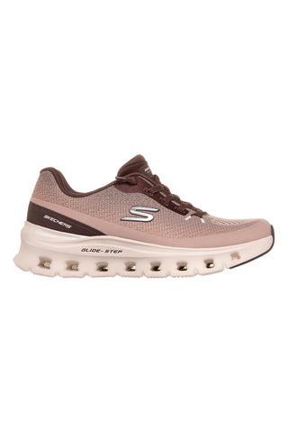 Sneakers marroni lavabili in lavatrice Skechers Glide-Step Pro Soft Mirage
