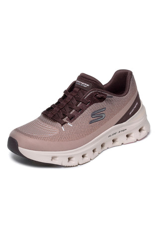 Sneakers marroni lavabili in lavatrice Skechers Glide-Step Pro Soft Mirage