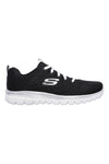 Sneakers nere e bianche lavabili in lavatrice Skechers Graceful Get Connected