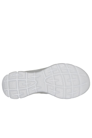 Sneakers bianche lavabili in lavatrice Skechers Summits Plus Soft Luster