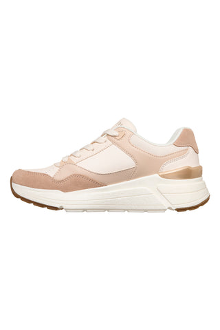 Sneakers beige in pelle scamosciata Skechers Rovina Lite Cool Two The Core