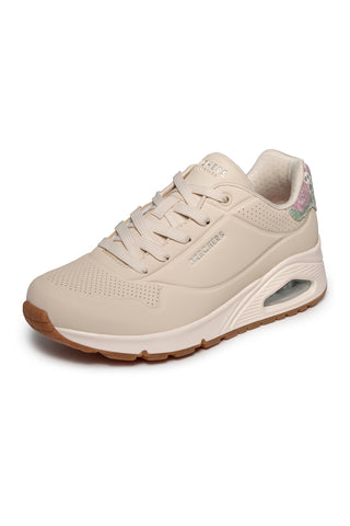 Sneakers beige con ammortizzazione ad aria Skechers Uno Jungle Nite