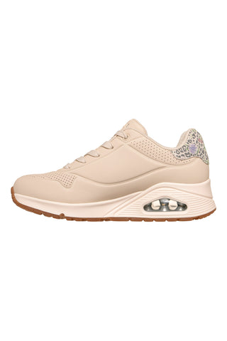 Sneakers beige con ammortizzazione ad aria Skechers Uno Jungle Nite