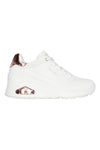 Sneakers bianche Skechers Uno Wedge Hi Steps