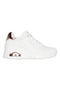 Sneakers bianche Skechers Uno Wedge Hi Steps
