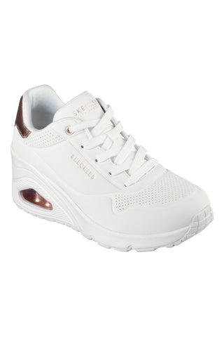 Sneakers bianche Skechers Uno Wedge Hi Steps