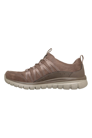 Scarpe sportive Taupe Perform Tex Skechers Graceful Cozy Hug