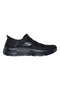 Schwarze Sneaker mit Slip-Ins: Skechers Go Walk Flex Mali