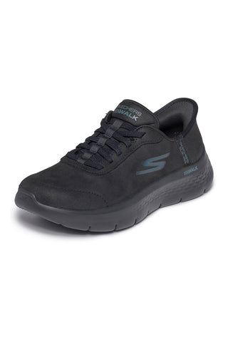 Schwarze Sneaker mit Slip-Ins: Skechers Go Walk Flex Mali