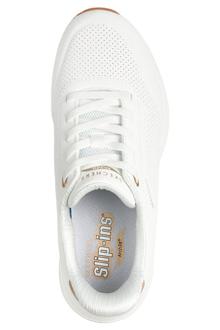 Sneakers bianco Skechers Arch Fit Uno Relaxing On Air