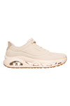 Sneakers beige slip-on Skechers Uno Glide-Step Glide On Air