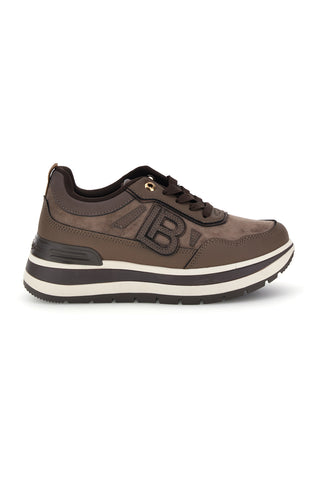 Braune Sneaker mit Plateau-Sohle von Laura Biagiotti 9833
