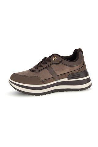 Braune Sneaker mit Plateau-Sohle von Laura Biagiotti 9833