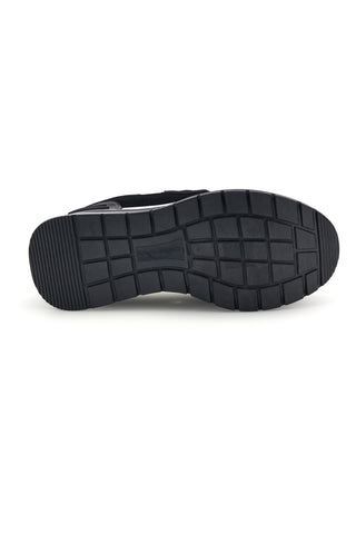 Schwarze Sneaker mit Plateau-Sohle von Laura Biagiotti 9833