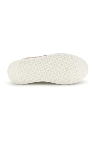 Beigefarbene Sneaker mit Plateau-Sohle von Laura Biagiotti 9820