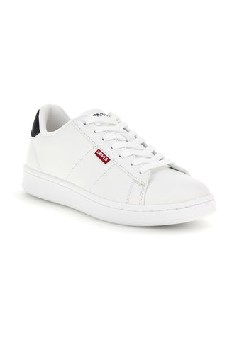 Weiße Sneaker mit schwarzen Details – Levi's Bell JR 261S
