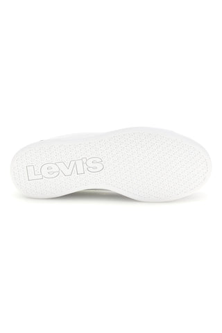 Weiße Sneaker mit schwarzen Details – Levi's Bell JR 261S