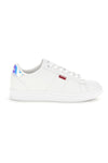 Sneakers bianche con dettaglio olografico Levi's Bell JR 261S