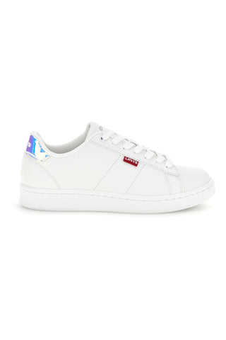 Sneakers bianche con dettaglio olografico Levi's Bell JR 261S