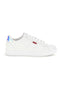 Sneakers bianche con dettaglio olografico Levi's Bell JR 261S